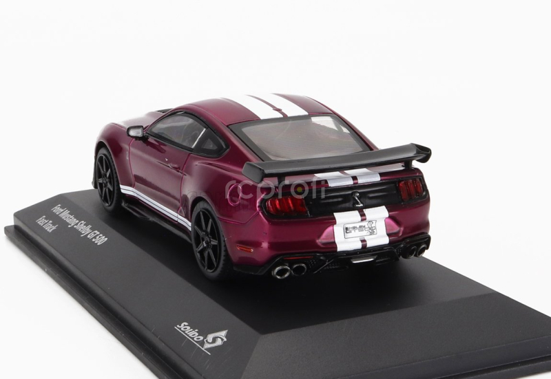 Solido Ford usa Mustang Shelby Gt500 Coupe Fast Track 2020 1:43 Purple