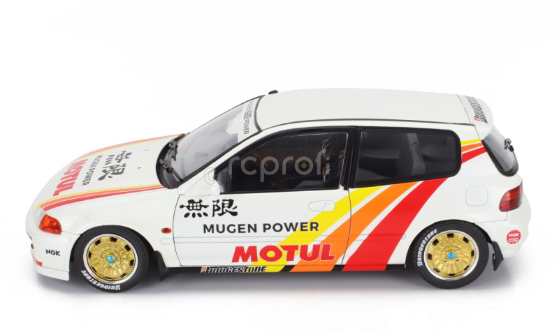 Solido Honda Civic (eg6) Mugen Power Racing 1992 1:18 Bílá Červená