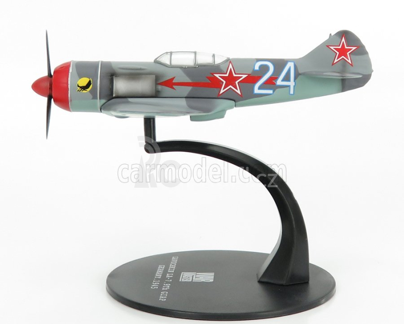 Solido Lavochkin La-7 9th Giap Germany Airplane 1945 1:72 Vojenská Kamufláž