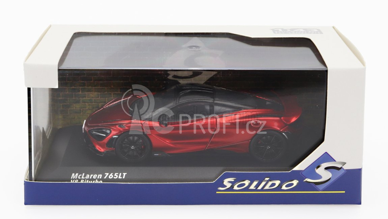Solido Mclaren 765lt V8 Biturbo 2020 1:43 Red
