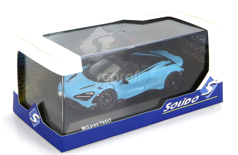 Solido Mclaren 765lt V8 Biturbo 2020 1:43 Světle Modrá