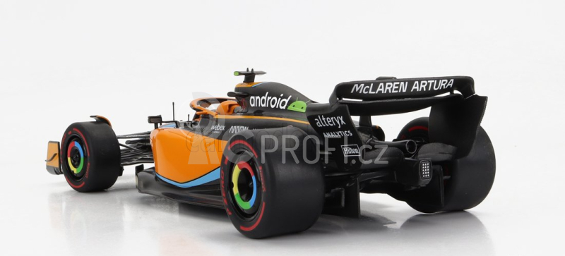 Solido Mclaren F1  Mcl36 Mercedes Team Mclaren N 3 Australian Gp 2022 Daniel Ricciardo 1:18 Oranžová Světle Modrá