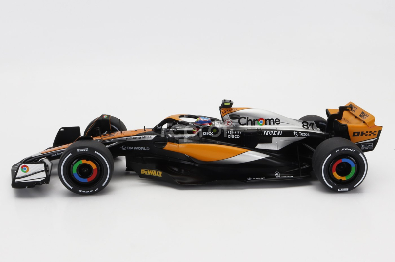 Solido Mclaren F1  Mcl60 Team Mclaren N 81 4th British Gp 2023 Oscar Piastri 1:18 Oranžová Černá