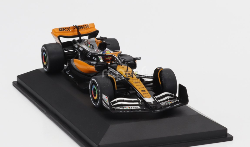 Solido Mclaren F1  Mcl60 Team Mclaren N 81 4th British Gp 2023 Oscar Piastri 1:43 Oranžová Černá