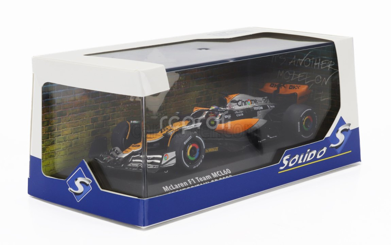 Solido Mclaren F1  Mcl60 Team Mclaren N 81 4th British Gp 2023 Oscar Piastri 1:43 Oranžová Černá