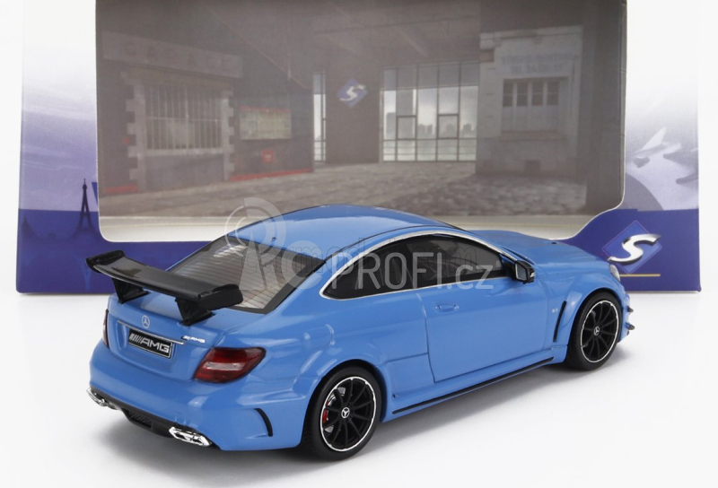 Solido Mercedes benz C-class C63 Amg Black Series 2012 1:43 Blue