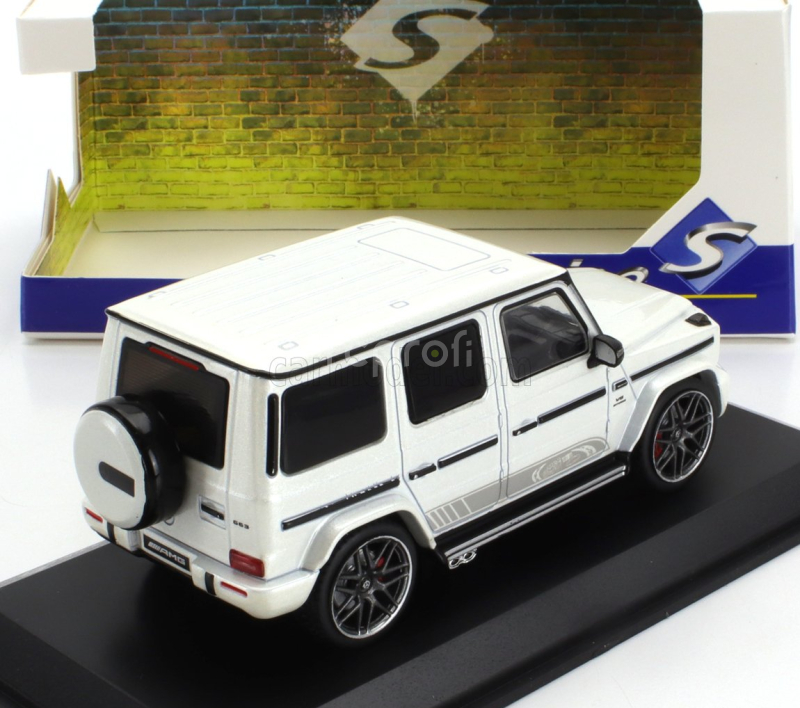 Solido Mercedes benz G-class G63 Amg 2018 1:43 Bílá