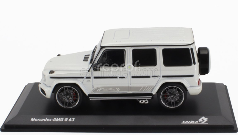 Solido Mercedes benz G-class G63 Amg 2018 1:43 Bílá