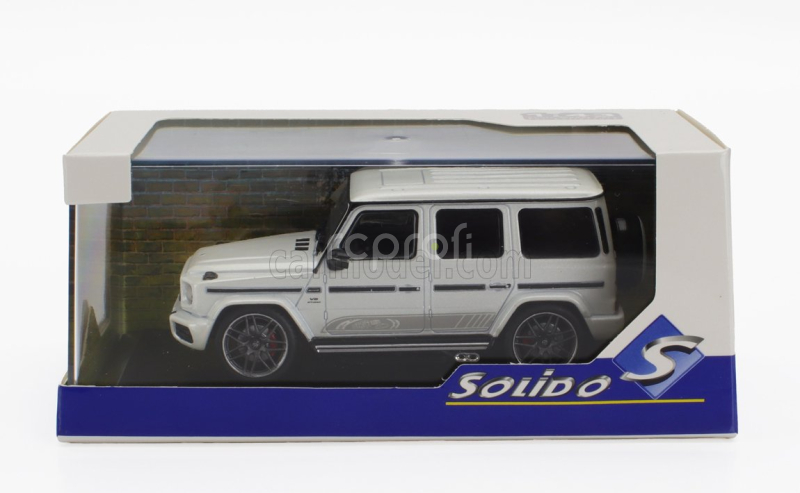 Solido Mercedes benz G-class G63 Amg 2018 1:43 Bílá