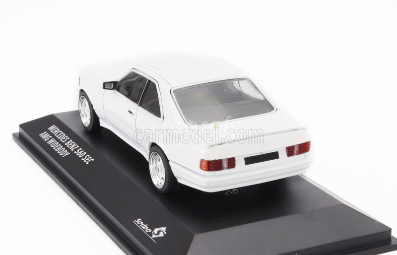 Solido Mercedes benz S-class 560sec Amg (c126) Wide Body 1990 1:43 Bílá