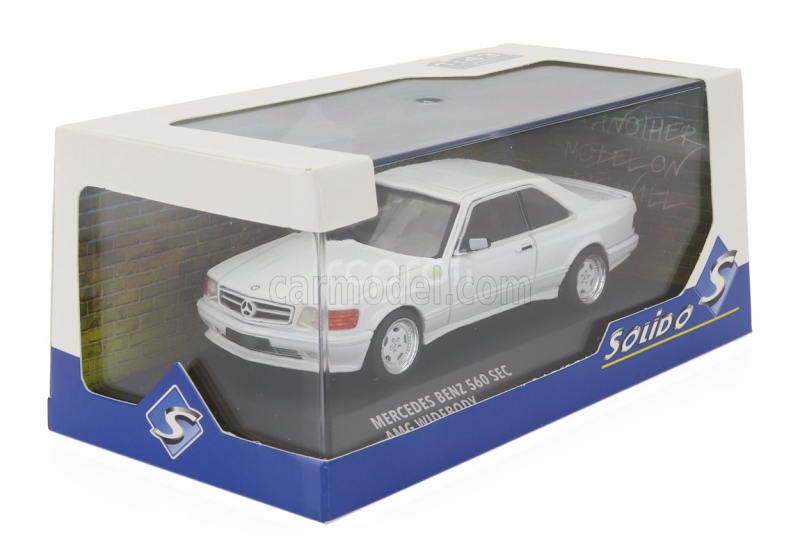 Solido Mercedes benz S-class 560sec Amg (c126) Wide Body 1990 1:43 Bílá