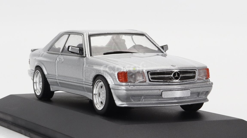 Solido Mercedes benz S-class 560sec Amg (c126) Wide Body 1990 1:43 Silver