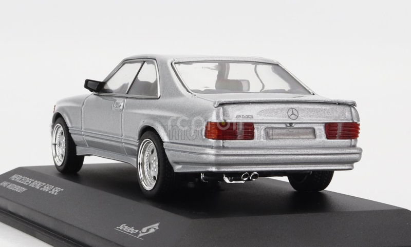 Solido Mercedes benz S-class 560sec Amg (c126) Wide Body 1990 1:43 Silver
