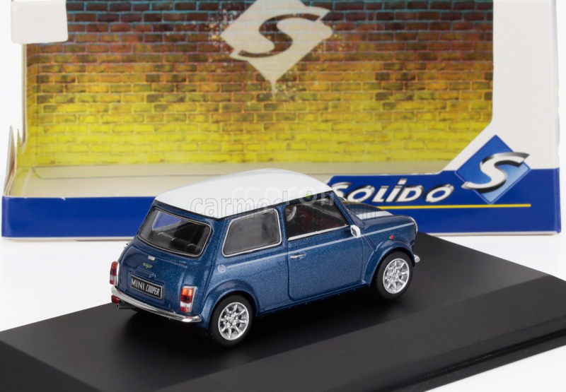 Solido Mini Cooper S 1994 1:43 Modrá Bílá