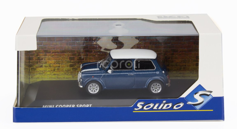 Solido Mini Cooper S 1994 1:43 Modrá Bílá