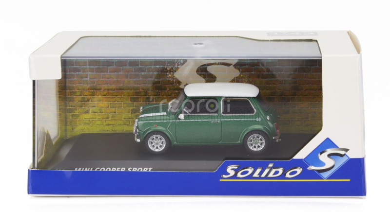 Solido Mini Cooper S 1994 1:43 Zelená Bílá