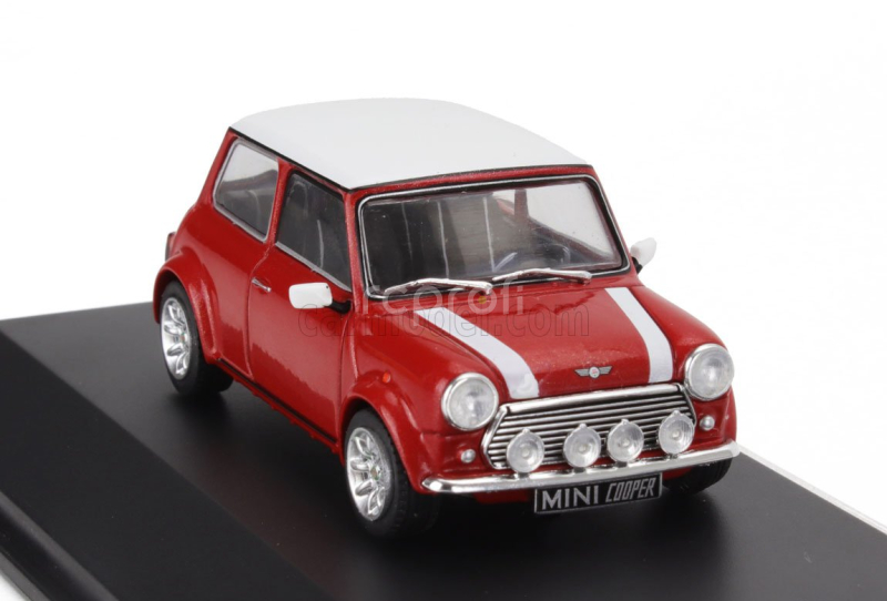 Solido Mini Cooper Sport 1997 1:43 Červená Bílá