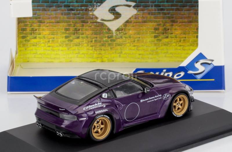 Solido Nissan 400z Coupe Rocket Bunny 2022 1:43 Purple