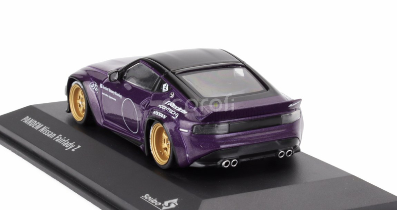 Solido Nissan 400z Coupe Rocket Bunny 2022 1:43 Purple