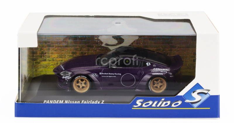 Solido Nissan 400z Coupe Rocket Bunny 2022 1:43 Purple