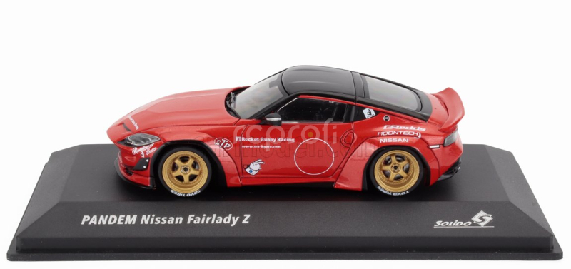 Solido Nissan 400z Coupe Rocket Bunny 2022 1:43 Red