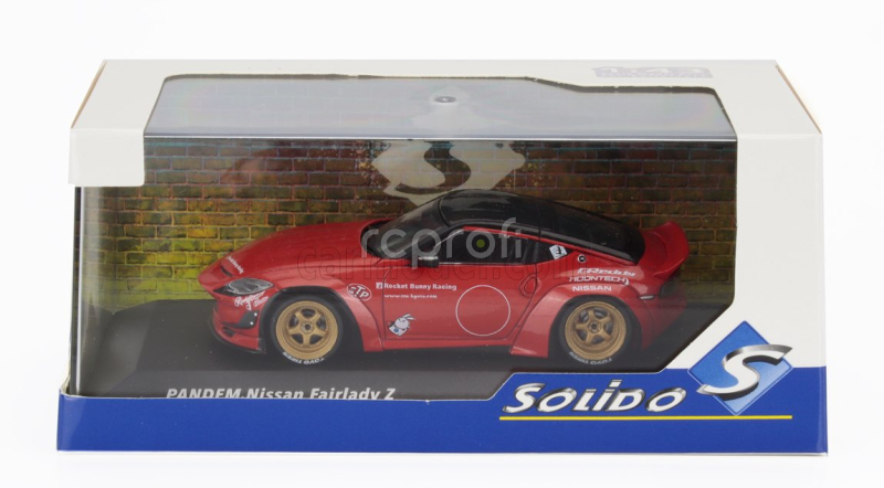 Solido Nissan 400z Coupe Rocket Bunny 2022 1:43 Red