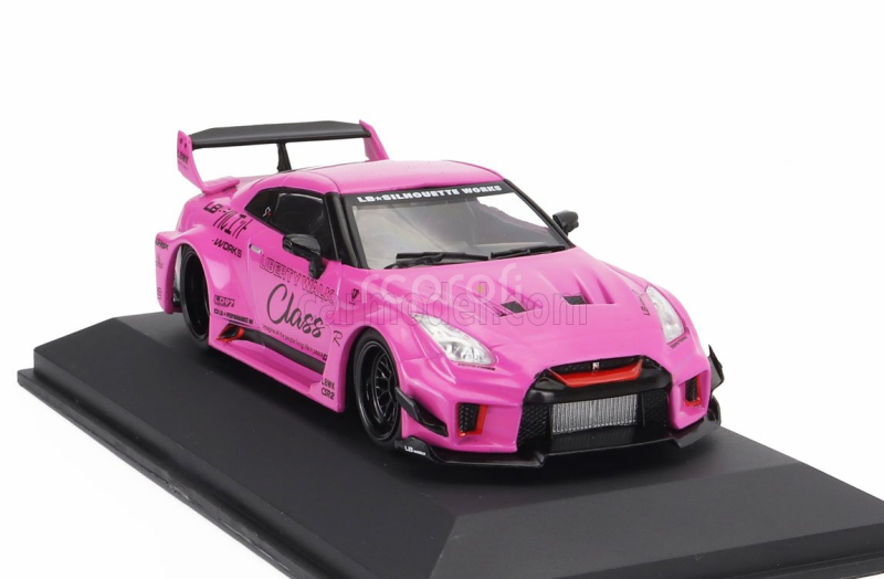 Solido Nissan Gt-r (r35) Liberty Walk Body Kit Coupe 2019 1:43 Pink