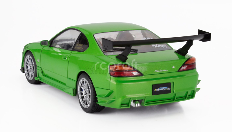 Solido Nissan Silvia (s15) Coupe Spec-r Aero 1999 1:18 Green Met