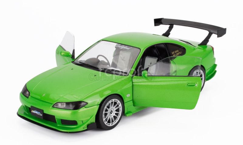 Solido Nissan Silvia (s15) Coupe Spec-r Aero 1999 1:18 Green Met