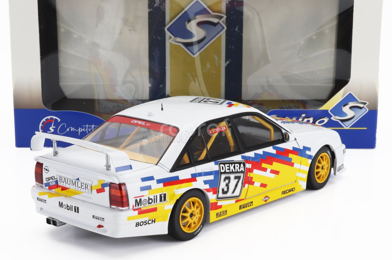 Solido Opel Omega 3000 Evo 500 Team Irmscher N 37 Dtm Season 1991 Volker Strycek 1:18 Bílá Žlutá
