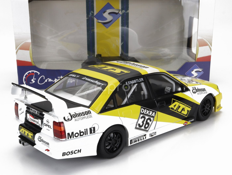 Solido Opel Omega Evo 500 Team Irmscher N 36 Season Dtm 1991 F.engstler 1:18 Žlutá Černá