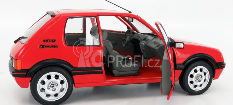 Solido Peugeot 205 1.9 Gti 1988 1:18 Red