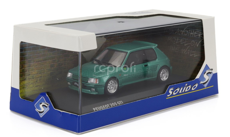 Solido Peugeot 205 Gti Dimma Body Kit 1992 1:43 Zelená