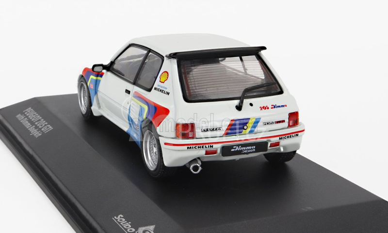 Solido Peugeot 205 Gti Dimma Rally Tribute 1992 1:43 Bílá