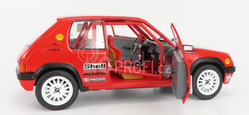 Solido Peugeot 205 Rallye N 26 Rally Tour De Corse 1990 H.devin - F.viste 1:18 Červená Černá