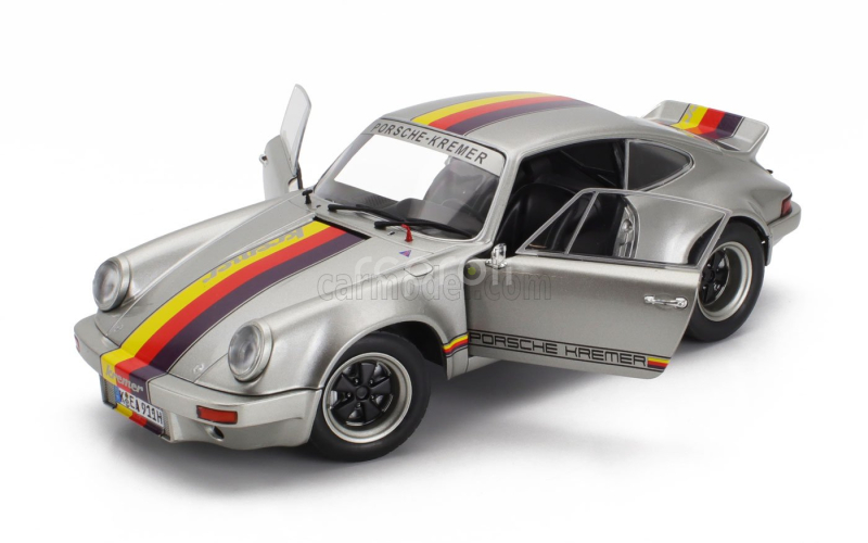 Solido Porsche 911 930 Ksr Kremer Coupe 1973 1:18 Silver