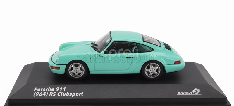 Solido Porsche 911 964 Rs Clubsport Coupe 1994 1:43 Světle Zelená