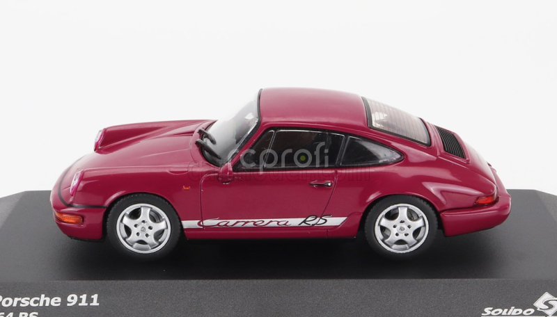 Solido Porsche 911 964 Rs Coupe 1992 1:43 Red