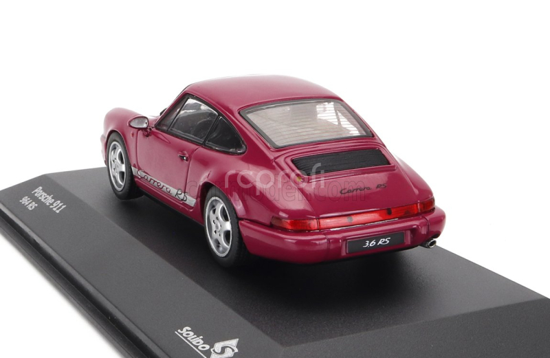 Solido Porsche 911 964 Rs Coupe 1992 1:43 Red