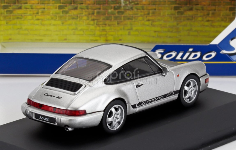 Solido Porsche 911 964 Rs Coupe 1994 1:43 Silver