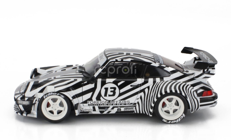 Solido Porsche 911 964 Rwb N 13 Body Kit The Zebra 1994 1:18 Bílá Černá