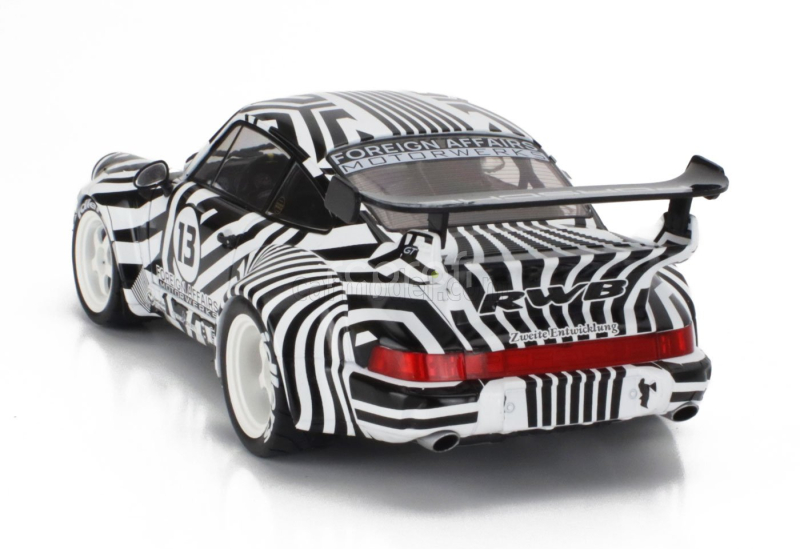 Solido Porsche 911 964 Rwb N 13 Body Kit The Zebra 1994 1:18 Bílá Černá
