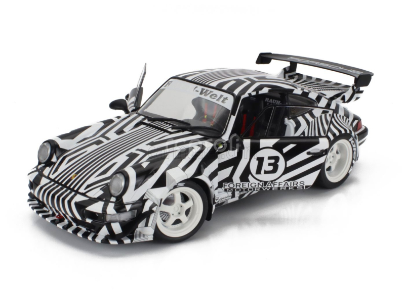 Solido Porsche 911 964 Rwb N 13 Body Kit The Zebra 1994 1:18 Bílá Černá
