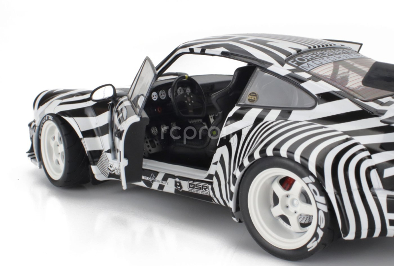 Solido Porsche 911 964 Rwb N 13 Body Kit The Zebra 1994 1:18 Bílá Černá