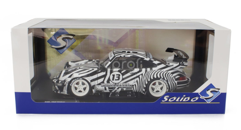 Solido Porsche 911 964 Rwb N 13 Body Kit The Zebra 1994 1:18 Bílá Černá
