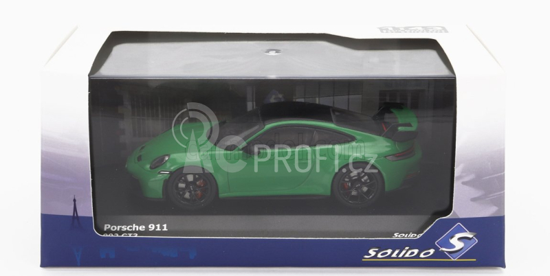 Solido Porsche 911 992 Gt3 Coupe 2021 1:43 Zelená