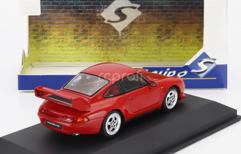 Solido Porsche 911 993 Rs Clubsport Coupe 1993 1:43 Red