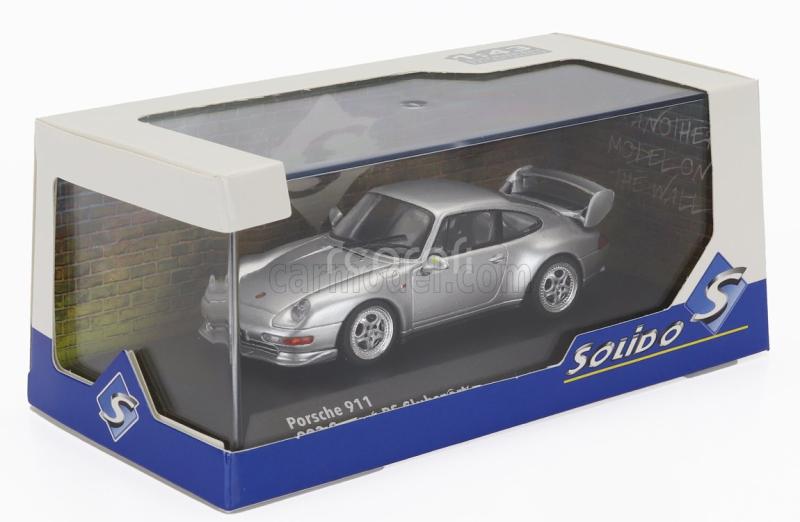 Solido Porsche 911 993 Rs Clubsport Coupe 1993 1:43 Silver