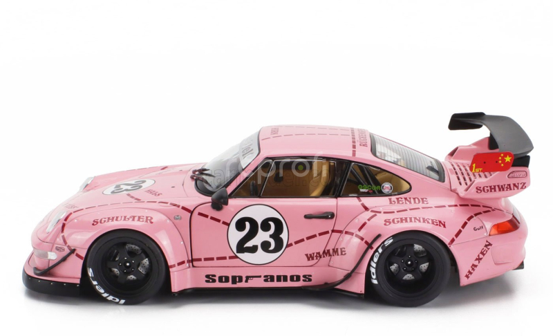 Solido Porsche 911 993 Rwb Bodykit N 23 Pink Pig Coupe 2020 1:18 Pink