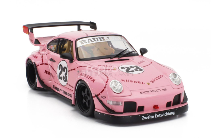 Solido Porsche 911 993 Rwb Bodykit N 23 Pink Pig Coupe 2020 1:18 Pink